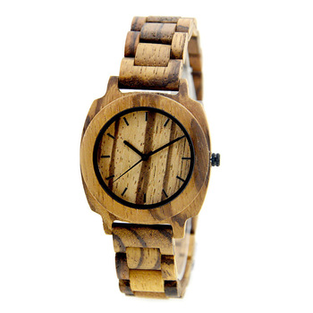 NYS-057 Zebra Wood Watch